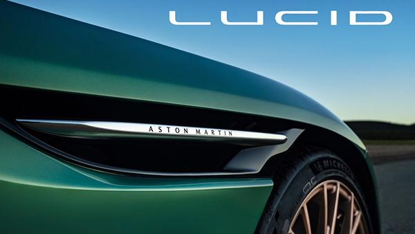 Lucid's Leading Powertrain Technology Leads Aston Martin to an Electric Future