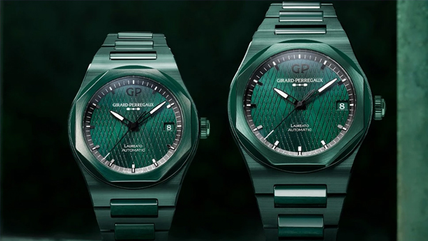 Introducing the Girard-Perregaux Laureato Green Ceramic Aston Martin Edition